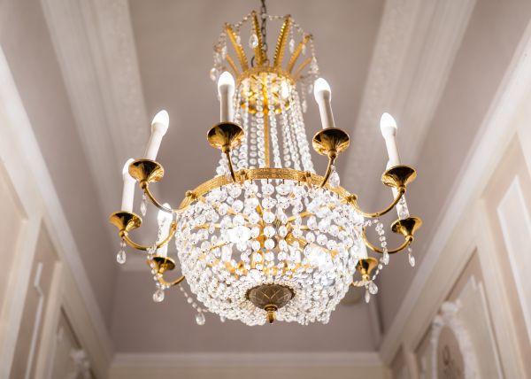 Chandelier Light Replacement in Mechanicsville