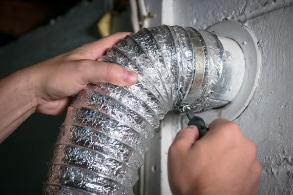 Dryer Duct Replacement in Mechanicsville