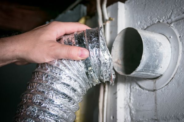 Dryer Vent Replacement in Mechanicsville
