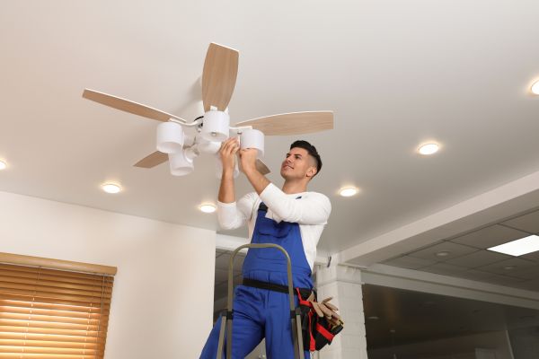 Ceiling Fan Bulb Replacement in Mechanicsville