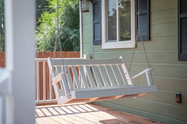 Porch Swing Installation in Mechanicsville