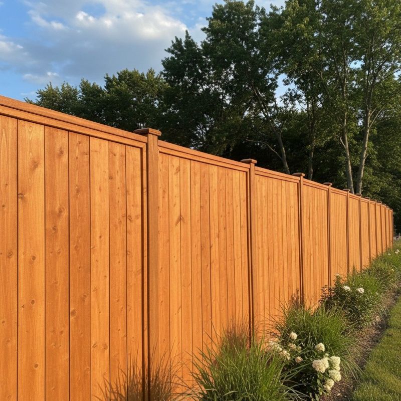 Privacy Fence Installation detail